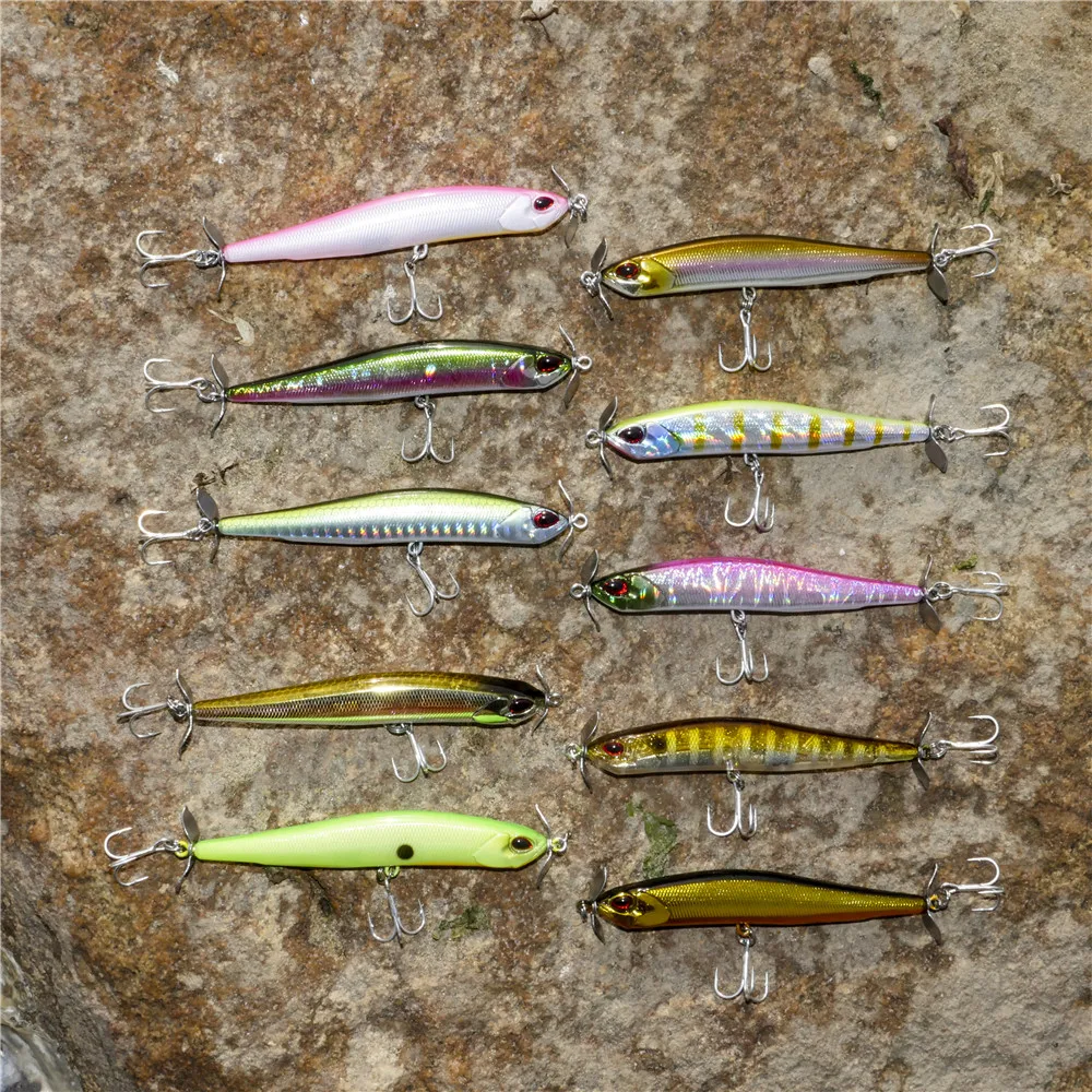 Le fish Pencil Japan Fishing Lure 9cm 15g Sinking Wobblers Props Propeller Artificial Bait Hard Lure for Saltwater Fishing
Le fish Pencil Japan Fishing Lure 9cm 15g Sinking Wobblers Props Propeller Artificial Bait Hard Lure for Saltwater Fishing