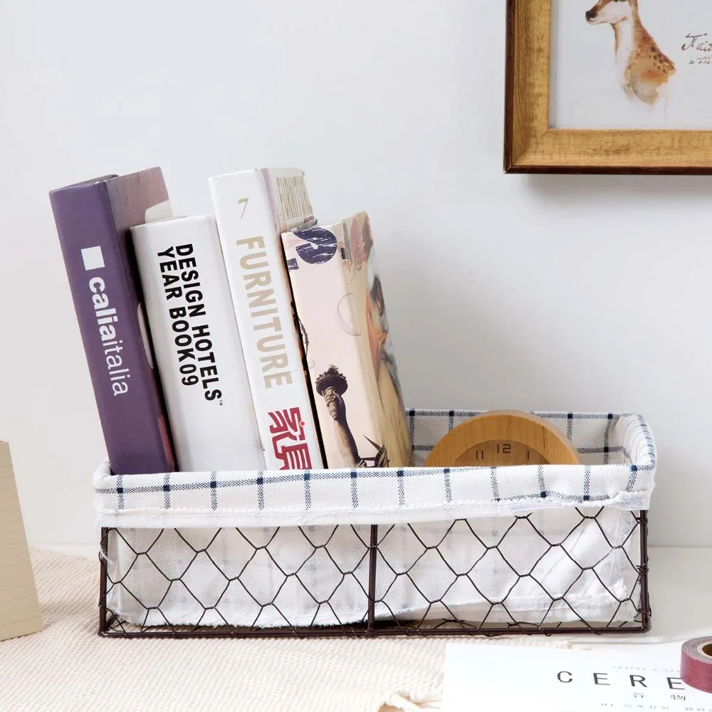 OTHERHOUSE Desktop Storage Basket Toy Cosmetic Books Sundries Storage Box Stationery Case Underwear Organizer Snacks Container
OTHERHOUSE Desktop Storage Basket Toy Cosmetic Books Sundries Storage Box Stationery Case Underwear Organizer Snacks Container