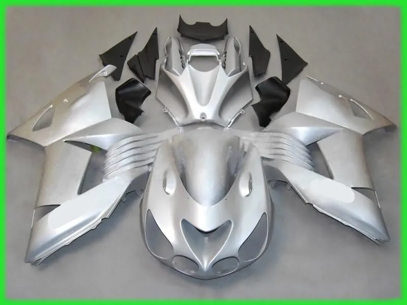 Injection mold Fairing kit for KAWASAKI Ninja ZX14R 06 07 08 11 ZX 14R 2006 2007 2011 ABS Silver Fairings set+7gifts KT14
Injection mold Fairing kit for KAWASAKI Ninja ZX14R 06 07 08 11 ZX 14R 2006 2007 2011 ABS Silver Fairings set+7gifts KT14