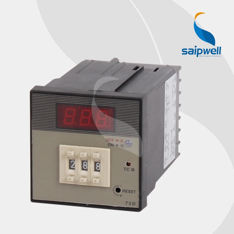 8 Pin 3Digit 220V AC Push Digital Seeting Temperature Controller / Digital Display Temperature Regulator (SP-SW-72D)
8 Pin 3Digit 220V AC Push Digital Seeting Temperature Controller / Digital Display Temperature Regulator (SP-SW-72D)