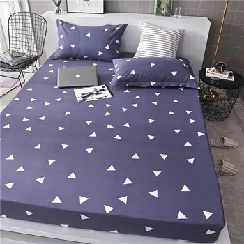 1pcs Fitted Sheet 100%Polyester Bed Sheet With Elastic Band Rubber Sheet Double Queen Size Single Bed Linen Corners 47
1pcs Fitted Sheet 100%Polyester Bed Sheet With Elastic Band Rubber Sheet Double Queen Size Single Bed Linen Corners 47