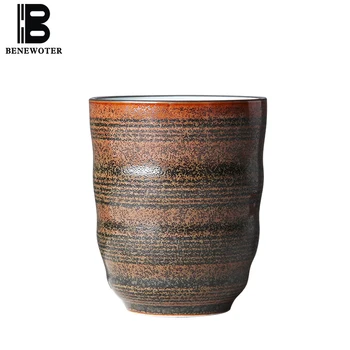 290ml Creative Vintage Coarse Pottery Mug Japanese Style Ceramic Drinkware Retro Coffee Milk Mug Office Tea Cup Fruit Juice Cups
290ml Creative Vintage Coarse Pottery Mug Japanese Style Ceramic Drinkware Retro Coffee Milk Mug Office Tea Cup Fruit Juice Cups