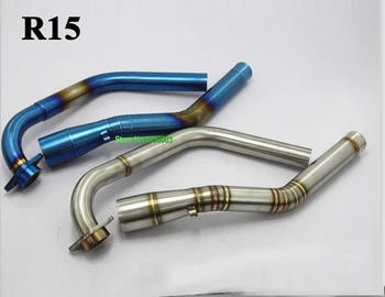 Akrapovic Exhaust Motorcycle Muffler Link Pipe Motorcycle Exhaust Connect Pipe Middle Pipe Middle Section elbow for R15
Akrapovic Exhaust Motorcycle Muffler Link Pipe Motorcycle Exhaust Connect Pipe Middle Pipe Middle Section elbow for R15