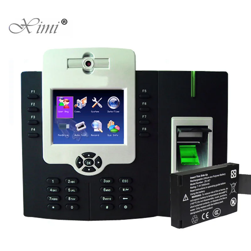 Iclock880-H TCP/IP Boimetric Fingerprint Time Attendance And Access Control With Backup Battery And Built In Camera Time Clock
Iclock880-H TCP/IP Boimetric Fingerprint Time Attendance And Access Control With Backup Battery And Built In Camera Time Clock
