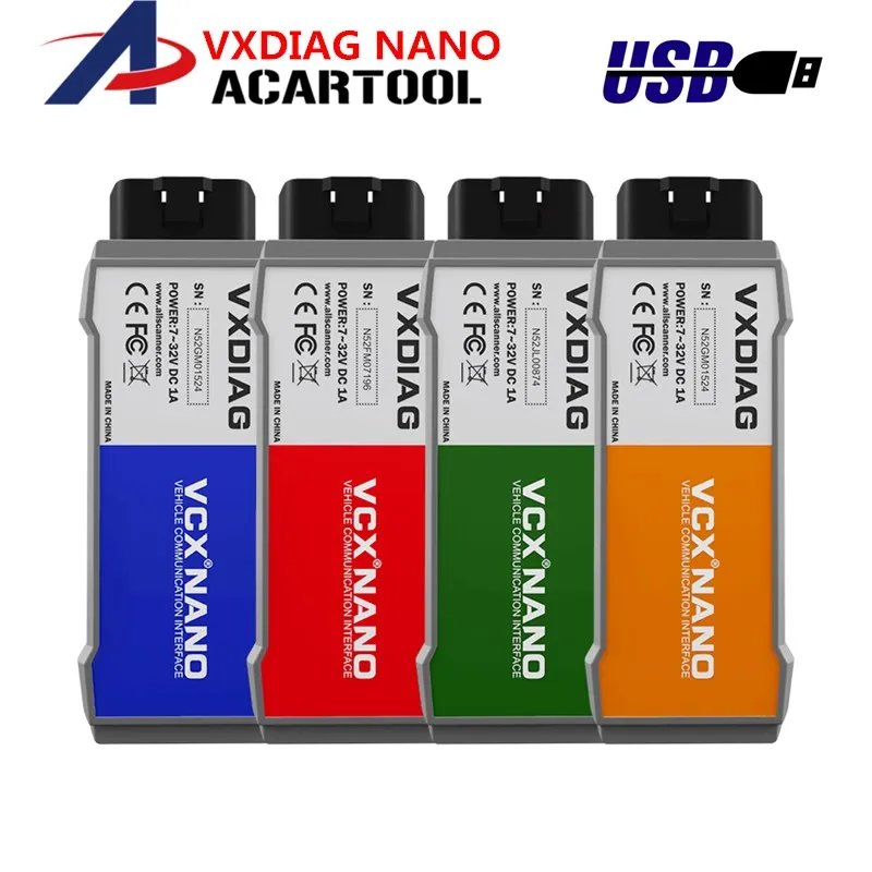VXDIAG VCX NANO for opel for mazda for volvo OBD2 Diagnostic Tool USB version Programming System 2 in 1
VXDIAG VCX NANO for opel for mazda for volvo OBD2 Diagnostic Tool USB version Programming System 2 in 1
