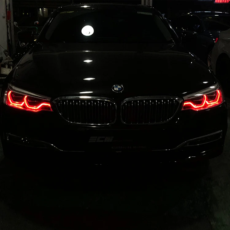 Icedriver для BMW 6 серии GT ангельские глазки DRL RGB многоцветсветодиодный светодиодные