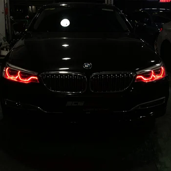 Icedriver for BMW 6 series GT Angel Eyes DRL RGB multicolor LED boards G32 daytime running lights Red Blue Demon Eye
Icedriver for BMW 6 series GT Angel Eyes DRL RGB multicolor LED boards G32 daytime running lights Red Blue Demon Eye