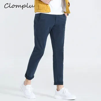 Clomplu Washed Pants Elastic Trousers Men Cotton Vintage Pants Solid Navy Khaki Yellow Black Clothing Men's Fashion
Clomplu Washed Pants Elastic Trousers Men Cotton Vintage Pants Solid Navy Khaki Yellow Black Clothing Men's Fashion