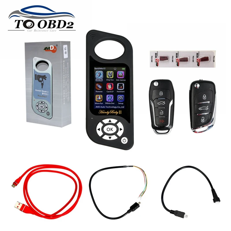 Original JMD Auto Key Programmer Handy Baby II 4D/46/48/G Chips Car Key Chip Copier Key Programmer Handy Baby 2 Update Online
Original JMD Auto Key Programmer Handy Baby II 4D/46/48/G Chips Car Key Chip Copier Key Programmer Handy Baby 2 Update Online