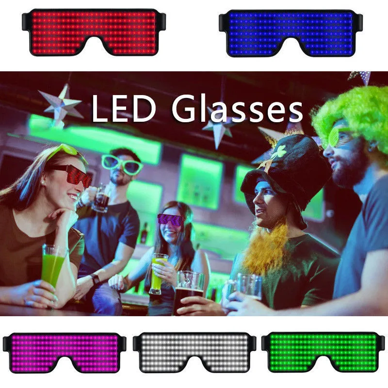 Christmas gifts decorations 8 Modes Quick Flash USB Led Party Glasses USB charge Luminous Glasses Christmas Concert light Toys
Christmas gifts decorations 8 Modes Quick Flash USB Led Party Glasses USB charge Luminous Glasses Christmas Concert light Toys