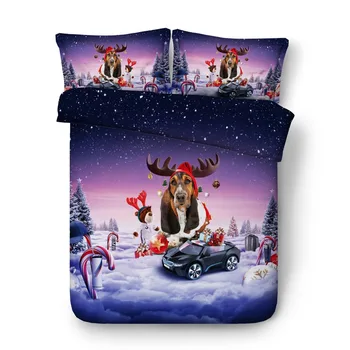 3pcs cartoon Christmas kitten puppy duvet cover set for kids teens adult x'mas present Single Full Queen king size bedding
3pcs cartoon Christmas kitten puppy duvet cover set for kids teens adult x'mas present Single Full Queen king size bedding