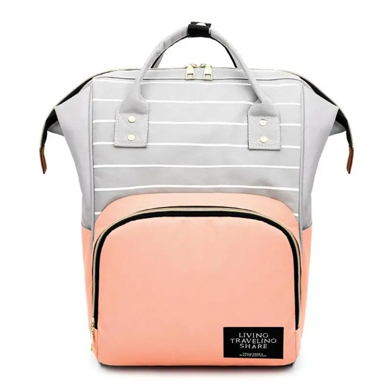 Fashion Mummy Striped Maternity Nappy Bag Large Capacity Baby Bag Bolsa Maternidade Designer Nursing Bag For Mother Baby Diaper
Fashion Mummy Striped Maternity Nappy Bag Large Capacity Baby Bag Bolsa Maternidade Designer Nursing Bag For Mother Baby Diaper