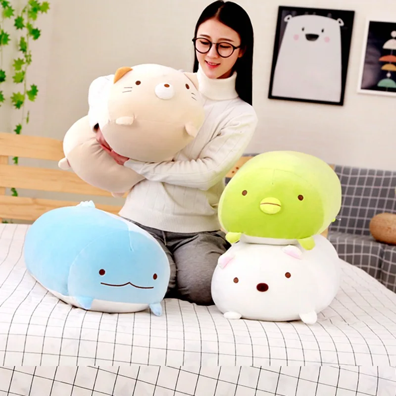 1pc 30cm Software Japanese Animation Cushion Gurashi Plush Toys San-X Corner Bio Cartoon Doll for Kids Valentine Gifts
1pc 30cm Software Japanese Animation Cushion Gurashi Plush Toys San-X Corner Bio Cartoon Doll for Kids Valentine Gifts