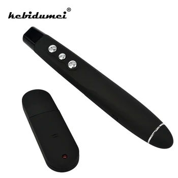 Mini USB Wireless Powerpoint Presentation PPT Presenter Red Laser Pointer Pen RF Remote Controller for Desktop Laptop New
Mini USB Wireless Powerpoint Presentation PPT Presenter Red Laser Pointer Pen RF Remote Controller for Desktop Laptop New