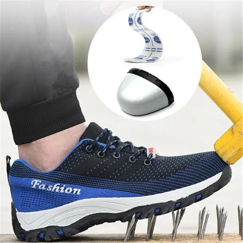 Hohner Mens Working Shoes Casual Safety Shoes Lightweight Mesh Steel Toe Shoes Industrial Anti-smashing Breathable Non Slip
Hohner Mens Working Shoes Casual Safety Shoes Lightweight Mesh Steel Toe Shoes Industrial Anti-smashing Breathable Non Slip