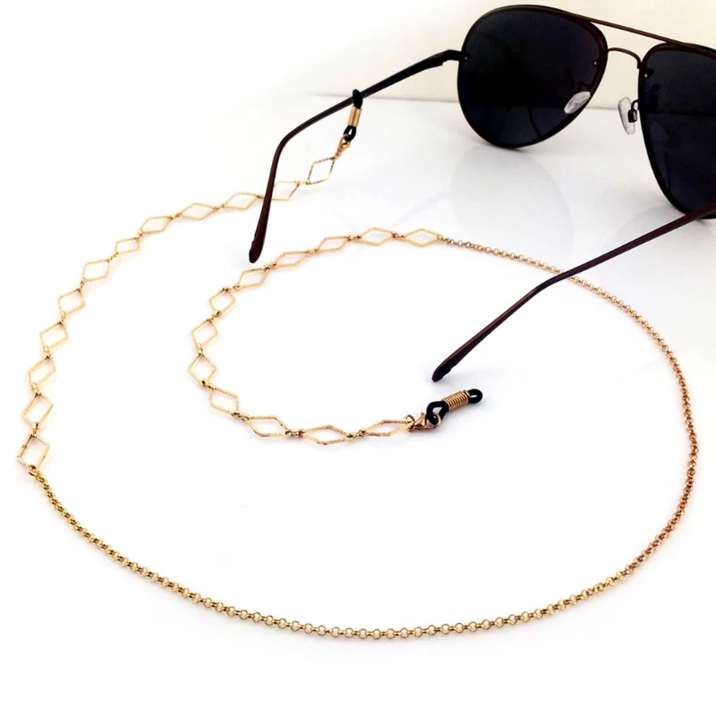 Gold silver color Chain Holder Fashion Sunglasses Metal Neck Strap Necklace For Reading Glasses
Gold silver color Chain Holder Fashion Sunglasses Metal Neck Strap Necklace For Reading Glasses
