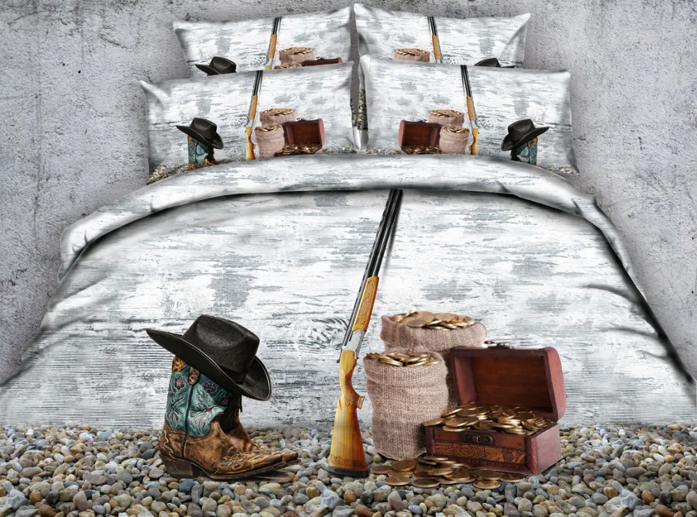 JF-429 HD Digital bed set 3d bedclothes 4pcs cowboy cowgirl boots pebble stone printed bedding queen king size bed sheet shams
JF-429 HD Digital bed set 3d bedclothes 4pcs cowboy cowgirl boots pebble stone printed bedding queen king size bed sheet shams