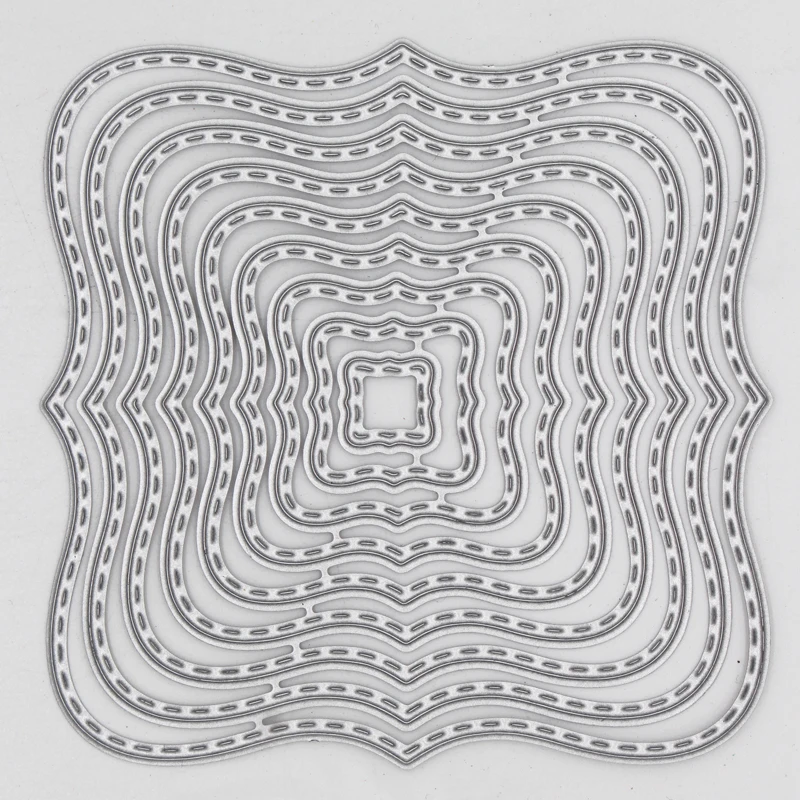 9 Pcs Irregular circle Frames Metal Cutting Dies Scrapbooking paper Decoration Embossing Paper Card Craft 80*80 mm
9 Pcs Irregular circle Frames Metal Cutting Dies Scrapbooking paper Decoration Embossing Paper Card Craft 80*80 mm