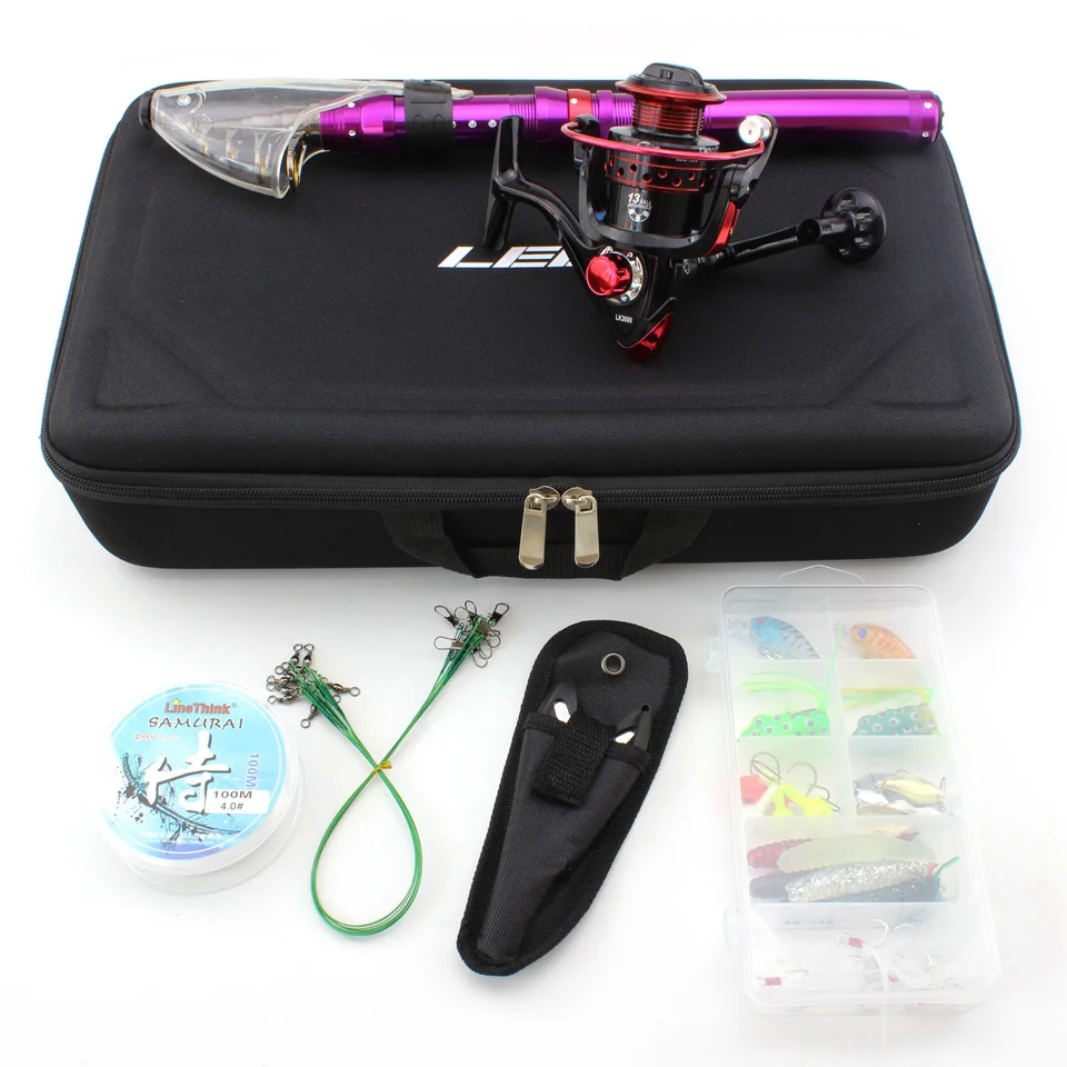 1.5m-2.7m ultrashort Fishing Rod telescopic Carbon Portable Travel Fishing Rod and Spinning Reels Combo Line Lures Hooks Bag
1.5m-2.7m ultrashort Fishing Rod telescopic Carbon Portable Travel Fishing Rod and Spinning Reels Combo Line Lures Hooks Bag