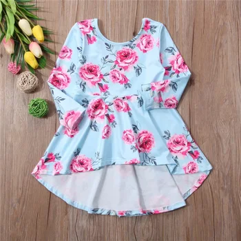 2019 Summer Kids Baby Girls Flower Printed Dresses Princess Long sleeve Cute Dress Choose sizes
2019 Summer Kids Baby Girls Flower Printed Dresses Princess Long sleeve Cute Dress Choose sizes