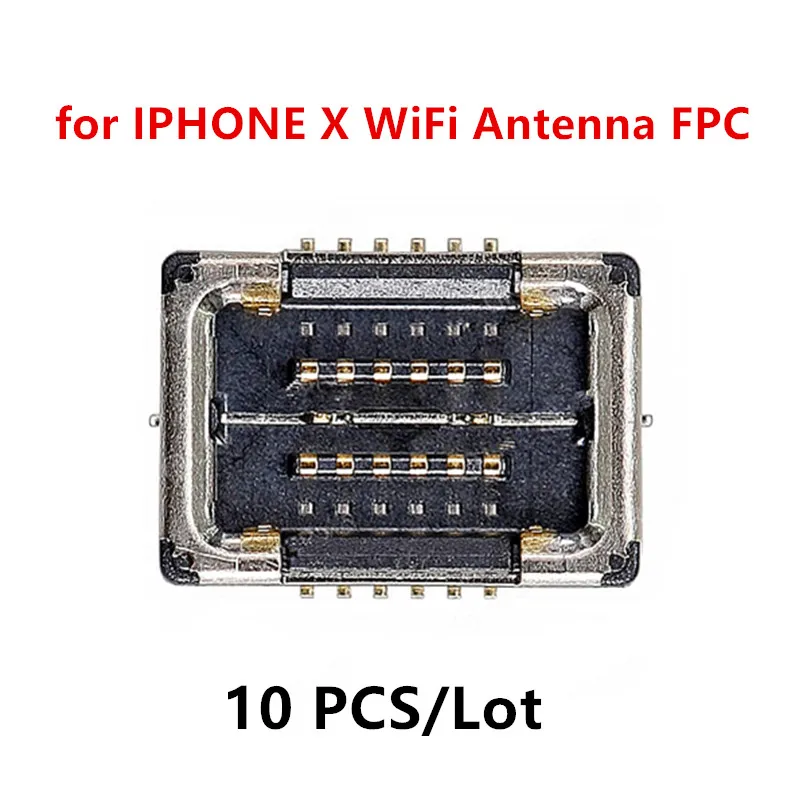 10 PCS Replacement Parts for iPhone X Logic board Mainboard WiFi Antenna FPC Connector,Original
10 PCS Replacement Parts for iPhone X Logic board Mainboard WiFi Antenna FPC Connector,Original