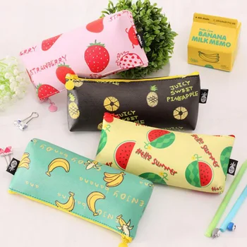 X59 High Quality PU Waterproof Fresh Fruits Pen Bag Pencil Case Storage Organizer Holder School Supply Student Kid Birthday Gift
X59 High Quality PU Waterproof Fresh Fruits Pen Bag Pencil Case Storage Organizer Holder School Supply Student Kid Birthday Gift