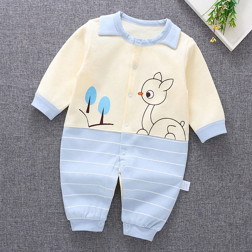 Baby Boy Girl Autumn Winter cute Romper infant Long Sleeve underwear 100% cotton cartoon clothes Soft romper for 1-18M baby
Baby Boy Girl Autumn Winter cute Romper infant Long Sleeve underwear 100% cotton cartoon clothes Soft romper for 1-18M baby