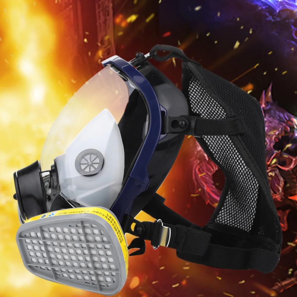 Face Gas Mask Filter Cartridge Agriculture Multifunctional Painting Spraying Facepiece Dustproof Workplace
Face Gas Mask Filter Cartridge Agriculture Multifunctional Painting Spraying Facepiece Dustproof Workplace