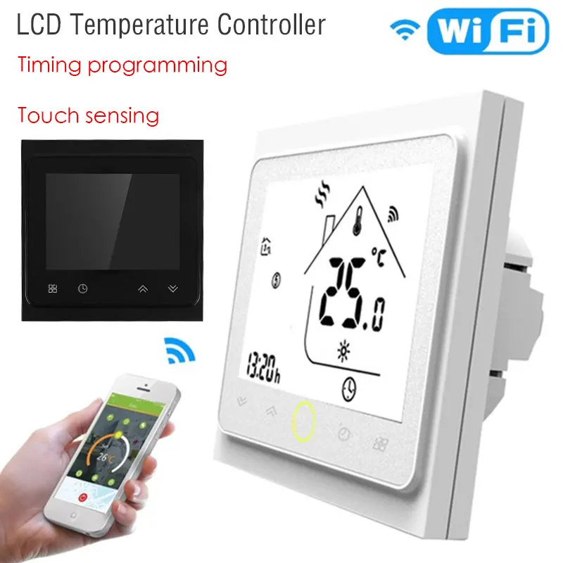 Accessories WiFi Thermostat NO WiFi WiFi Temperature Controller BHT-002GC Indoor Heating Thermostat Temperature Controller
Accessories WiFi Thermostat NO WiFi WiFi Temperature Controller BHT-002GC Indoor Heating Thermostat Temperature Controller