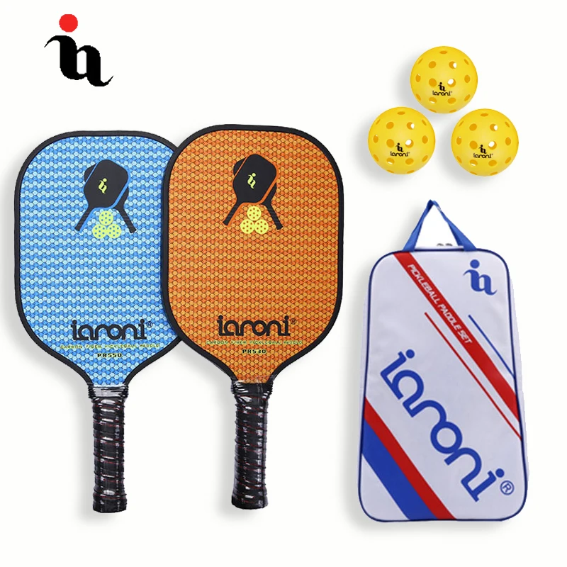 IANONI Pickleball набор ракетки из углеродного волокна состав Alu сотовый сердечник