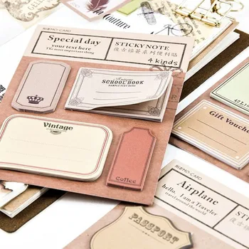 1pcs Retro label stickers N stickers 4 Memo Pad
1pcs Retro label stickers N stickers 4 Memo Pad