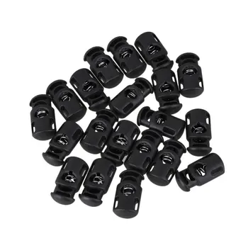 Plastic Toggle Spring Stop Single Hole String Lanyard Luggage Stopper Cord Locks Pack of 20
Plastic Toggle Spring Stop Single Hole String Lanyard Luggage Stopper Cord Locks Pack of 20