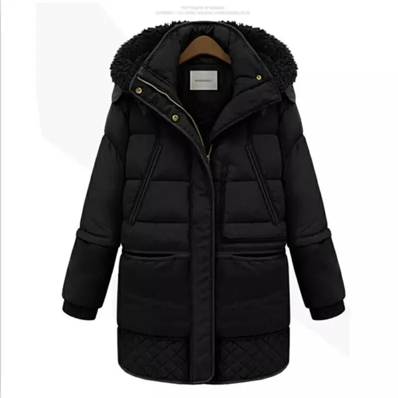 2019 Korean Style Chic Parkas Buttons New Arrival Women Winter Coat Jackets Slim Parka Female Thicken Warm Hoody Jacket Big Siz
2019 Korean Style Chic Parkas Buttons New Arrival Women Winter Coat Jackets Slim Parka Female Thicken Warm Hoody Jacket Big Siz