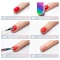ROSALIND Nail Gel Polish Magic Remover For Manicure Fast Clean Within 2-3 MINS UV Gel Nail Polish Remove Base Top Coat