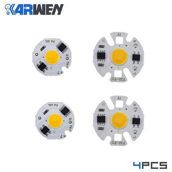 KARWEN 4PCS LED COB lamp Chip Bulb Y27 Y32 3W 5W 7W 9W 220V Real Power Input IP65 For Outdoor LED Bulb FloodLight
KARWEN 4PCS LED COB lamp Chip Bulb Y27 Y32 3W 5W 7W 9W 220V Real Power Input IP65 For Outdoor LED Bulb FloodLight