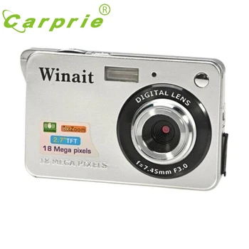 18 Mega Pixels CMOS 2.7 inch TFT LCD Screen HD 720P Digital Camera Beautiful Gift JJ0121
18 Mega Pixels CMOS 2.7 inch TFT LCD Screen HD 720P Digital Camera Beautiful Gift JJ0121