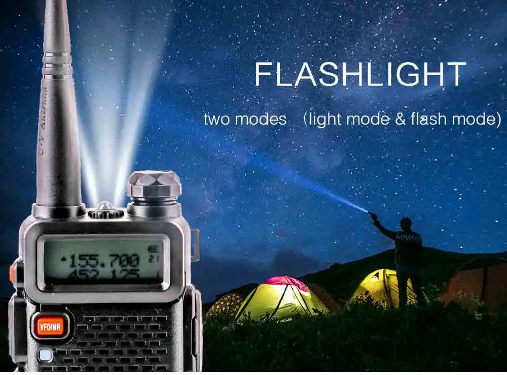 2Pcs BaoFeng UV-5R Walkie Talkie VHFUHF136-174Mhz&400-520Mhz Dual Band Two way radio Baofeng uv 5r Portable Walkie talkie uv5r (4)