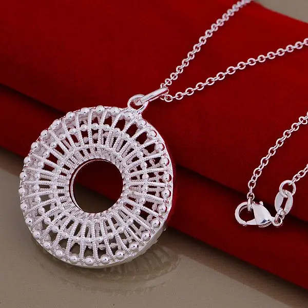 AN786 925 stearling silver Necklace 925 silver fashion jewelry pendant Hollow circular /btqakkxa bemajvta
AN786 925 stearling silver Necklace 925 silver fashion jewelry pendant Hollow circular /btqakkxa bemajvta