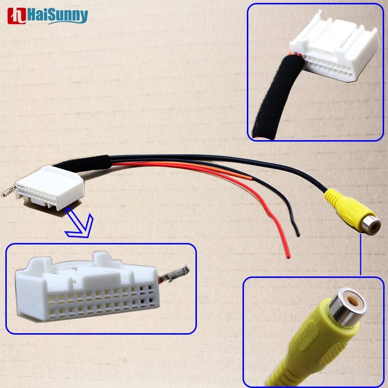 haiSunny Car Rear View Camera RCA Plug to Original Reverse Convert Video Adapter For Toyota RAV4 Crown Reiz Levin Stereo
haiSunny Car Rear View Camera RCA Plug to Original Reverse Convert Video Adapter For Toyota RAV4 Crown Reiz Levin Stereo