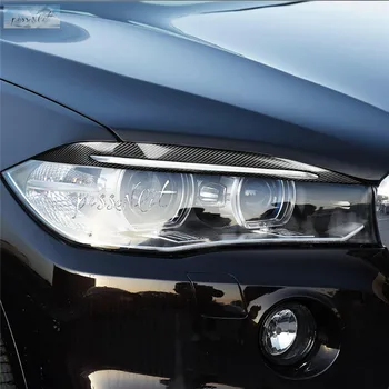 Car Styling Accessories Carbon Fiber Car Headlight decoration Eyelid Eyebrows Cover Trim Sticker for BMW X5 F15 2014-2017
Car Styling Accessories Carbon Fiber Car Headlight decoration Eyelid Eyebrows Cover Trim Sticker for BMW X5 F15 2014-2017