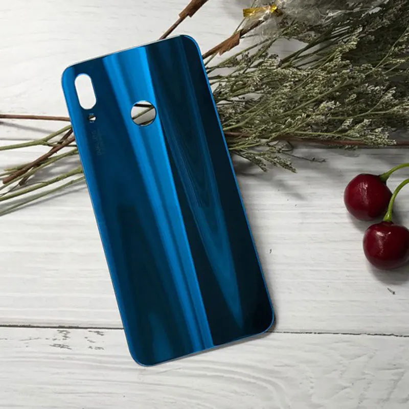 10pcs/lot 3D Glass For Huawei Nova 3e P20 Lite Back Battery Cover Rear Door Housing Case Panel Replacement + Adhesive | Мобильные