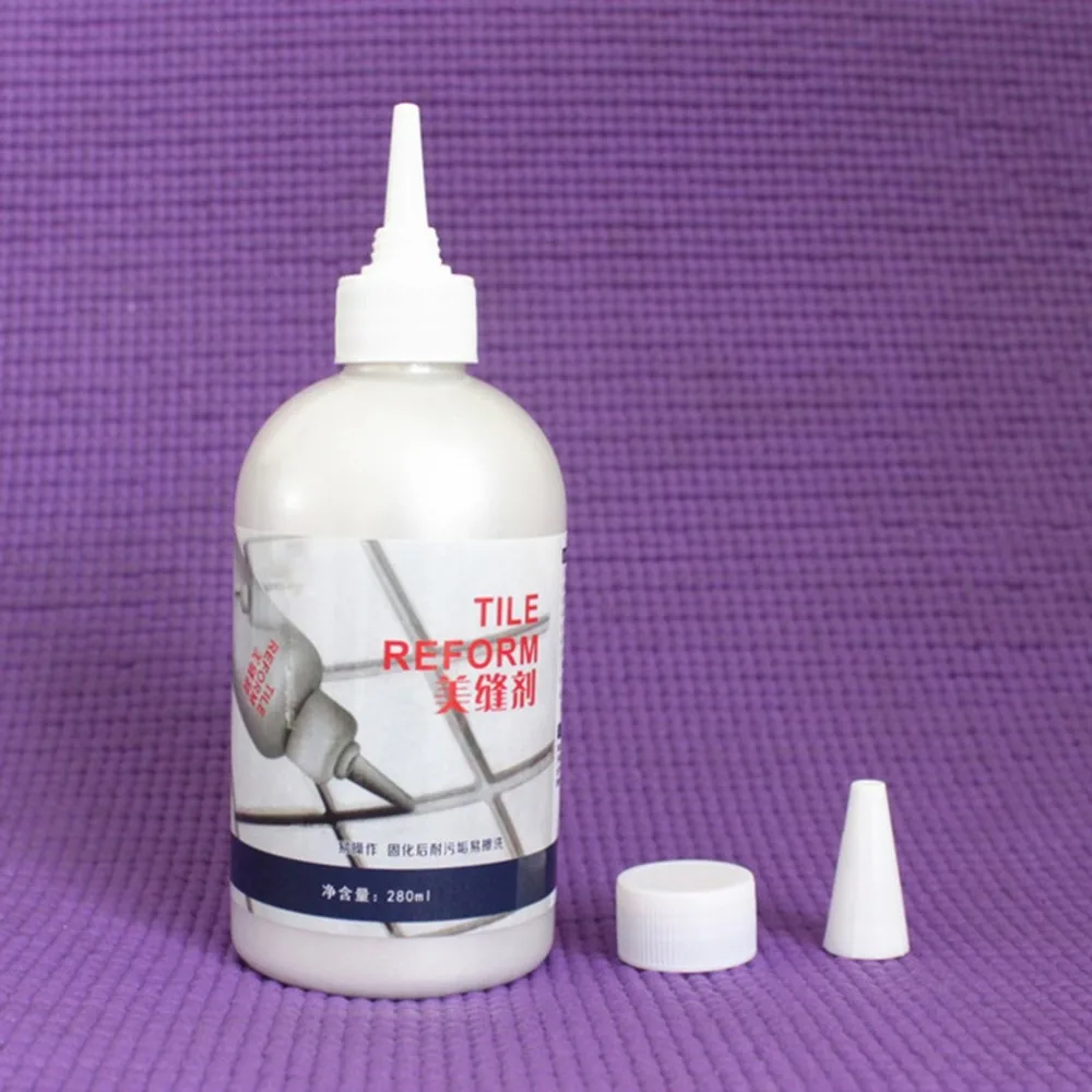 New 280ml Tile Refill Agent Floor Tiles Epoxy Grouts Beautiful Sealant Waterproof Mouldproof Filling Agents Wall Porcelain
New 280ml Tile Refill Agent Floor Tiles Epoxy Grouts Beautiful Sealant Waterproof Mouldproof Filling Agents Wall Porcelain