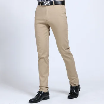 Men casual pants Slim summer Solid color Straight pants Man 802 
Men casual pants Slim summer Solid color Straight pants Man 802
