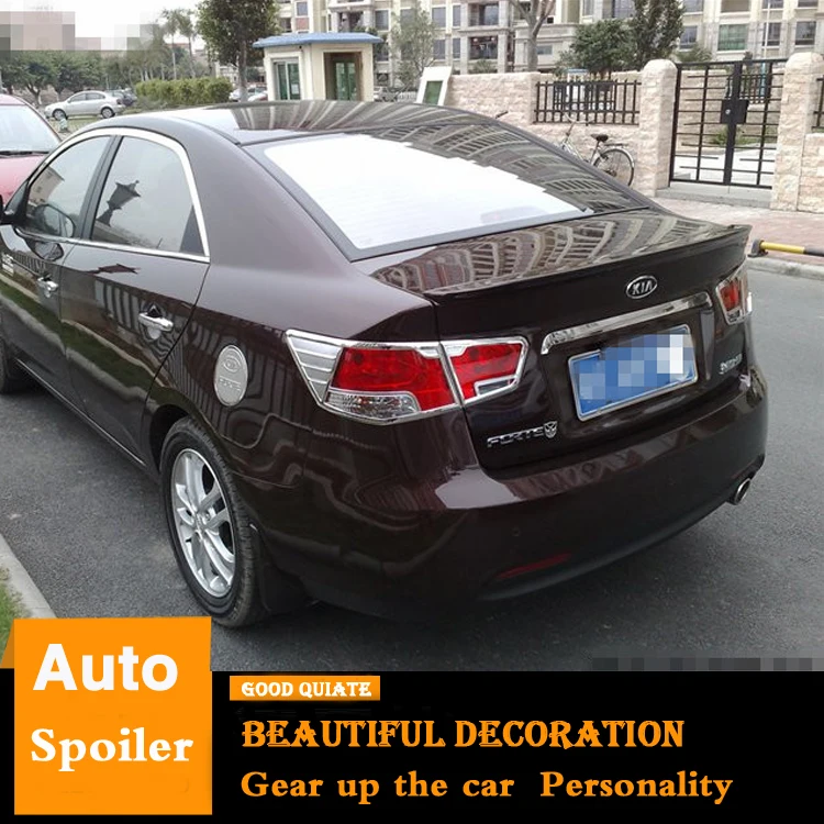 For Kia Forte Spoiler 2010-2015 Sport ABS Material Car Rear Wing Primer Color For 2012 2013 Forte Trunk Rear Spoiler decoration
For Kia Forte Spoiler 2010-2015 Sport ABS Material Car Rear Wing Primer Color For 2012 2013 Forte Trunk Rear Spoiler decoration