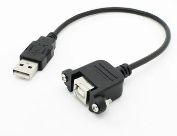 100pcs USB 2.0 A Male to USB B Female Printer Port Adapter Screw Lock Panel Mout Cable + Screws 50cm
100pcs USB 2.0 A Male to USB B Female Printer Port Adapter Screw Lock Panel Mout Cable + Screws 50cm