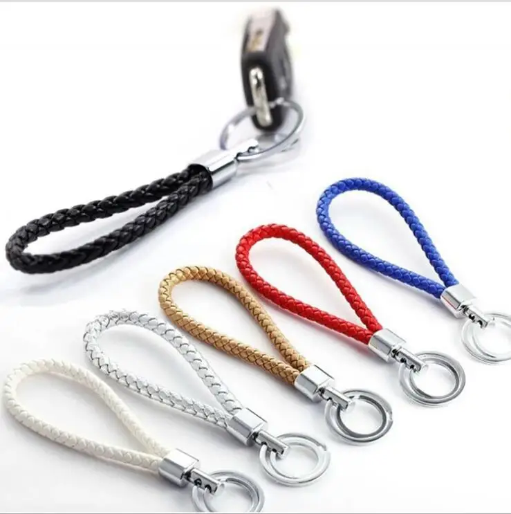 Fashion Double lap high grade knitting rope key clasp BV rope keyring male car Key Chains 13colors
Fashion Double lap high grade knitting rope key clasp BV rope keyring male car Key Chains 13colors