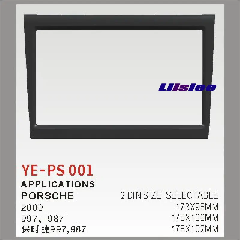 Liislee 2 DIN Car Refitting Frame Panel For Porsche 997,998 2009 Radio Stereo CD DVD Player NAVI Navigation ABS Fascia Kits
Liislee 2 DIN Car Refitting Frame Panel For Porsche 997,998 2009 Radio Stereo CD DVD Player NAVI Navigation ABS Fascia Kits