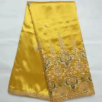 Top selling Free Shipping flowers With Sequins 2 colors yellow and black george lace B8G10,Cheap Price African Satin Lace Fabric
Top selling Free Shipping flowers With Sequins 2 colors yellow and black george lace B8G10,Cheap Price African Satin Lace Fabric