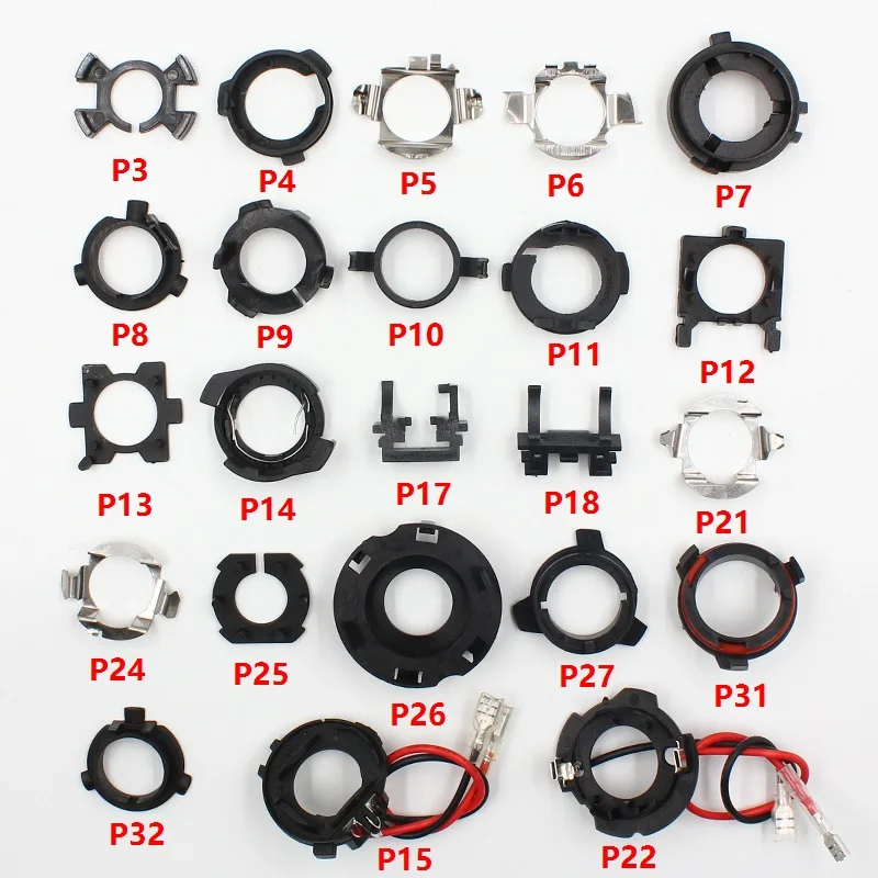 Mixed batch Car headlight adapter led lamp retainer clips Auto headlight convert holder base adaptor
Mixed batch Car headlight adapter led lamp retainer clips Auto headlight convert holder base adaptor