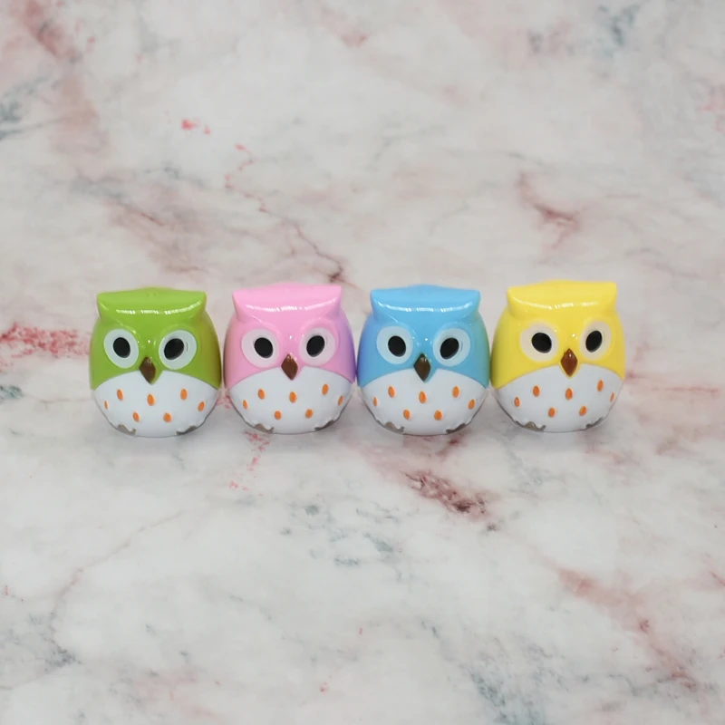 3pcs Promotional Pencil Sharpener Student Creative Cute Owl Double Hole Pencil Sharpener
3pcs Promotional Pencil Sharpener Student Creative Cute Owl Double Hole Pencil Sharpener